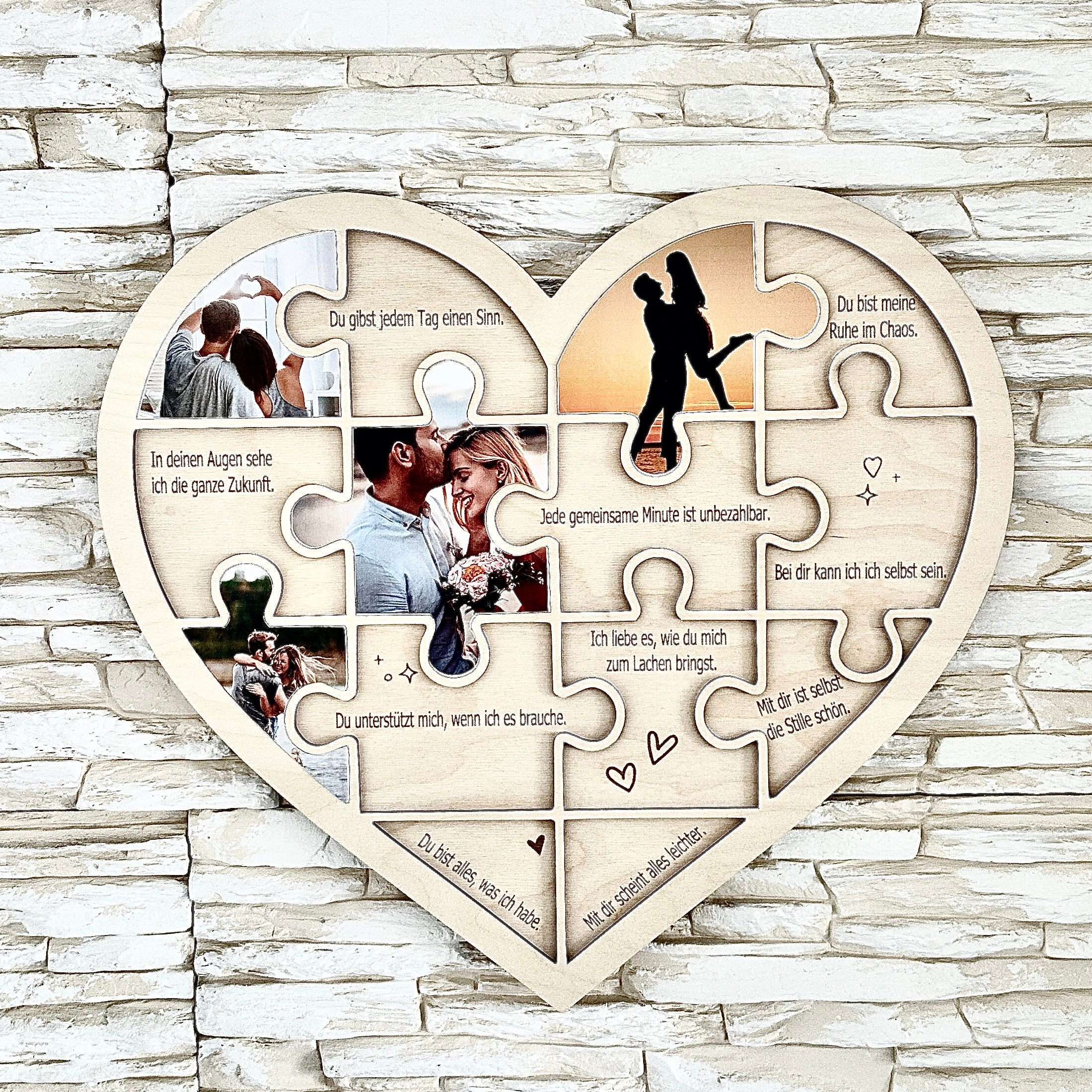 Herzförmiger Rahmen - 14 Gründe zum Verlieben