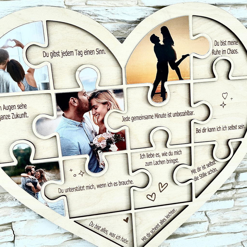 Herzförmiger Rahmen - 14 Gründe zum Verlieben