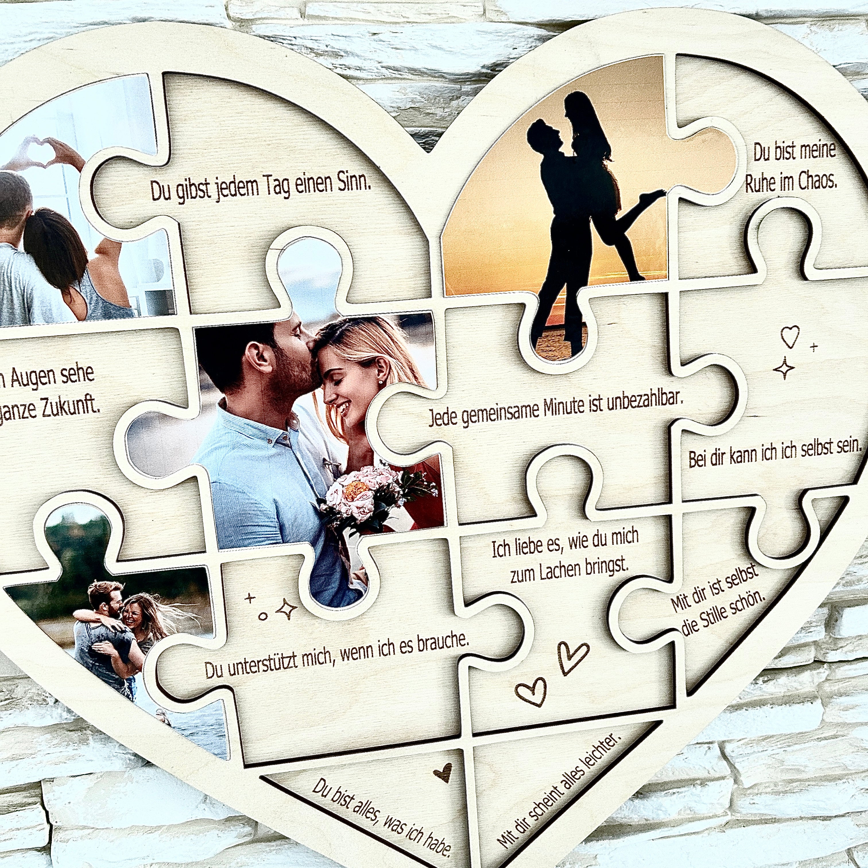 Herzförmiger Rahmen - 14 Gründe zum Verlieben