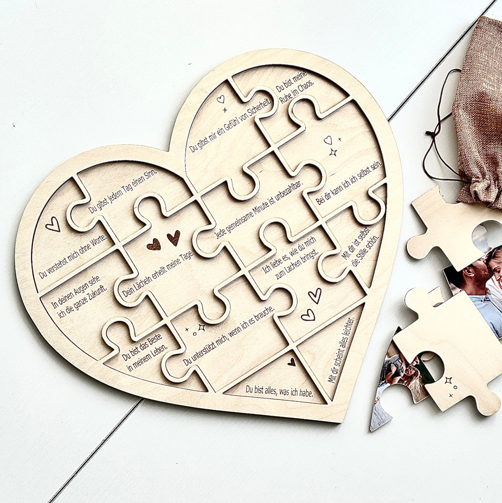 Herzförmiger Rahmen - 14 Gründe zum Verlieben
