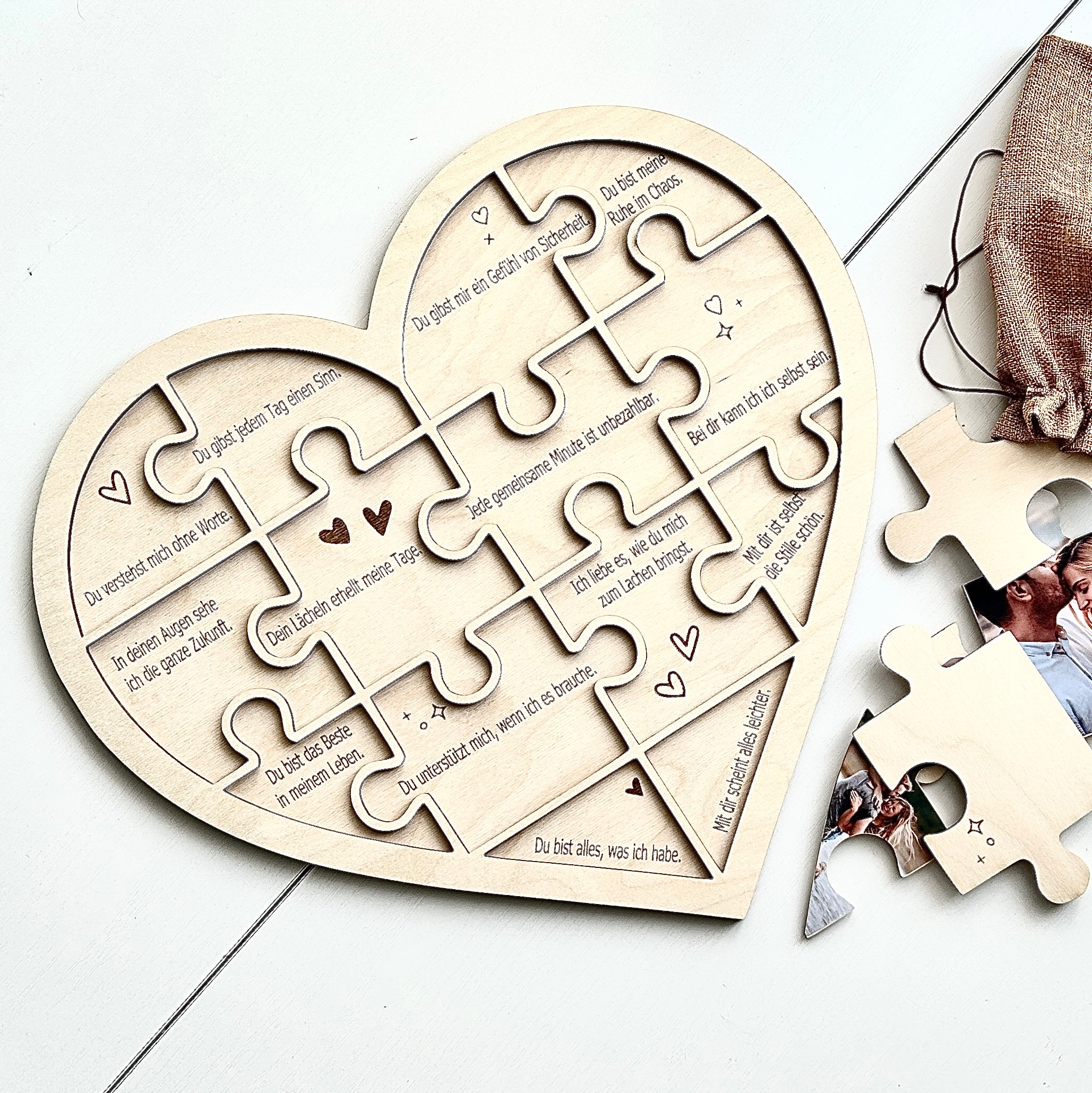 Herzförmiger Rahmen - 14 Gründe zum Verlieben