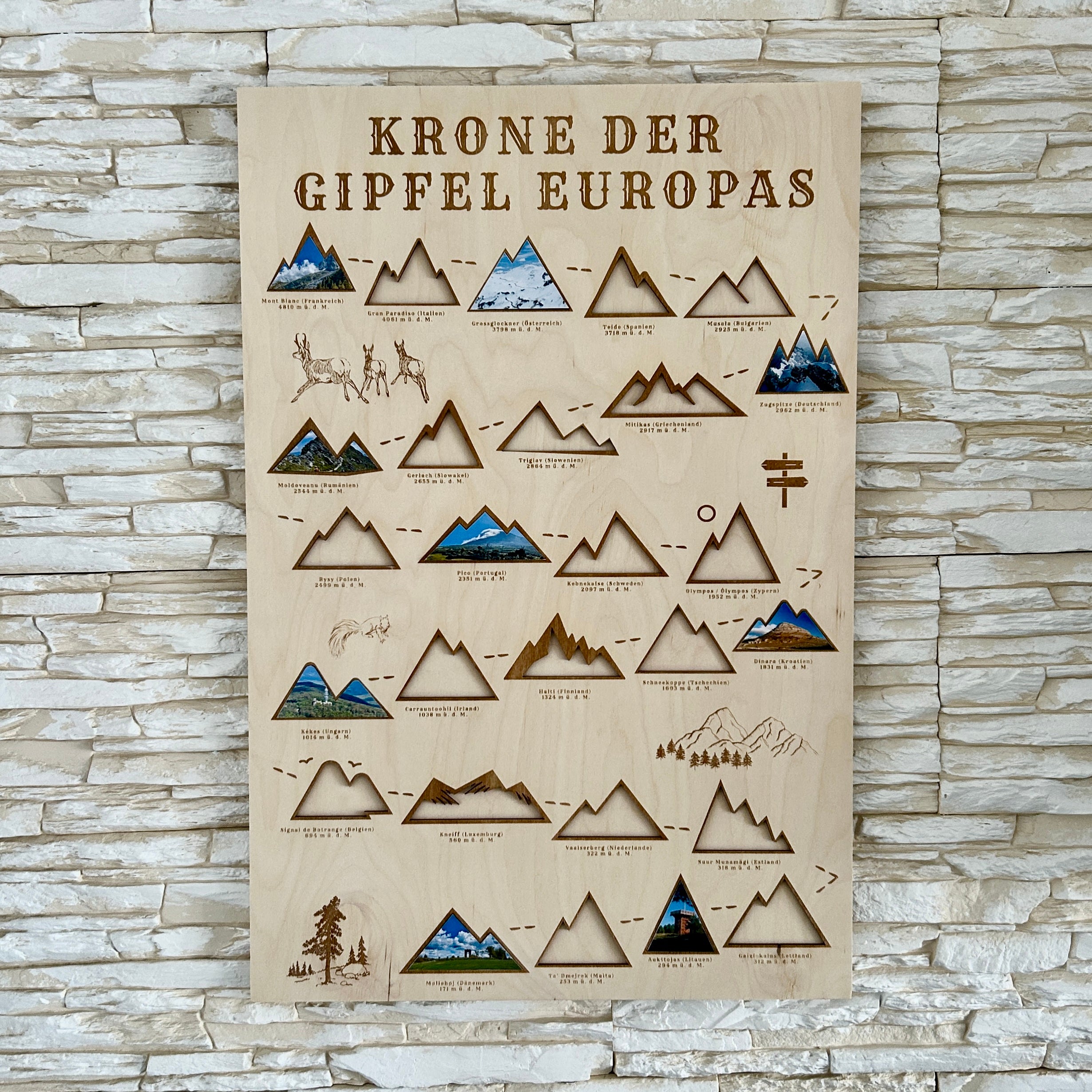 Krone Der Gipfel Europas